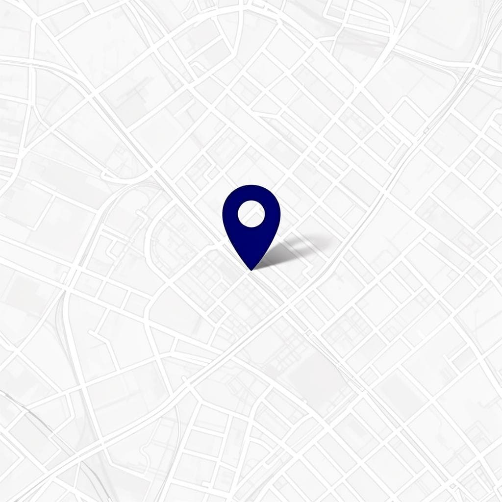 Studio location map